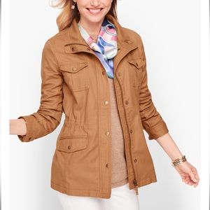 TALBOTS SAFARI JACKET - TWILL SIZE XL